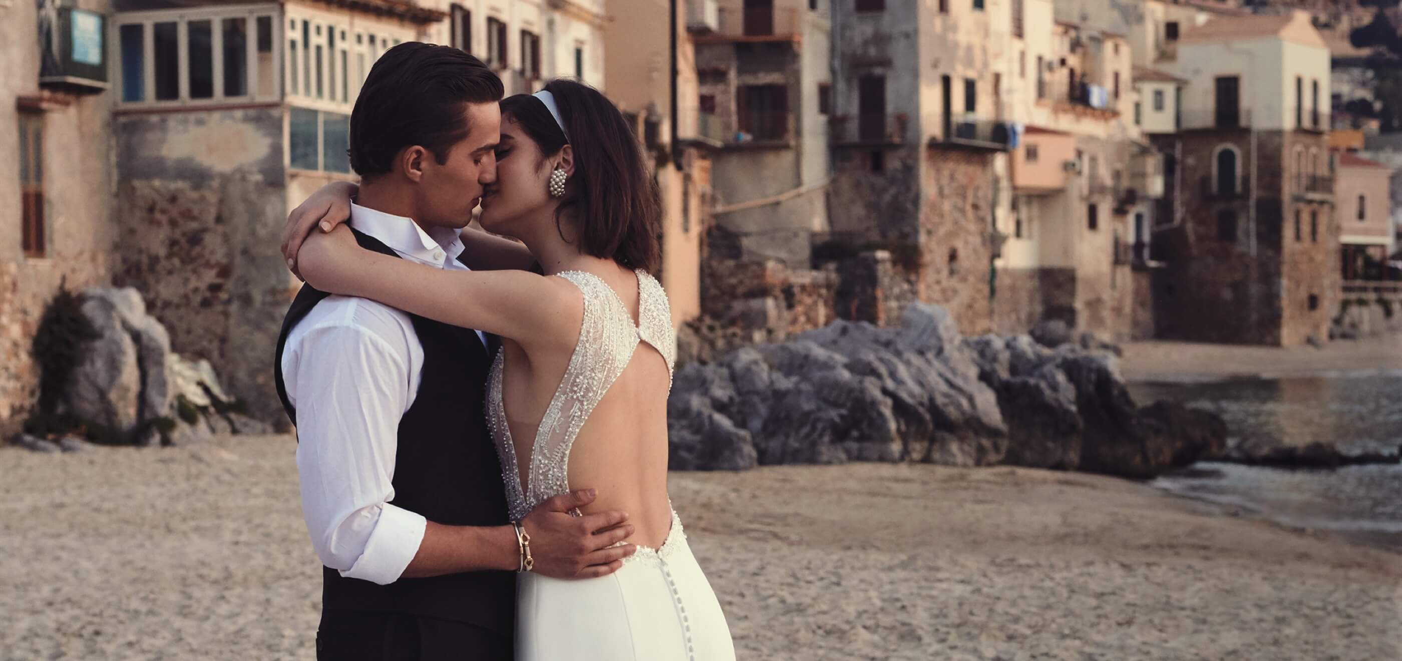 Bride and Groom in Old Town
